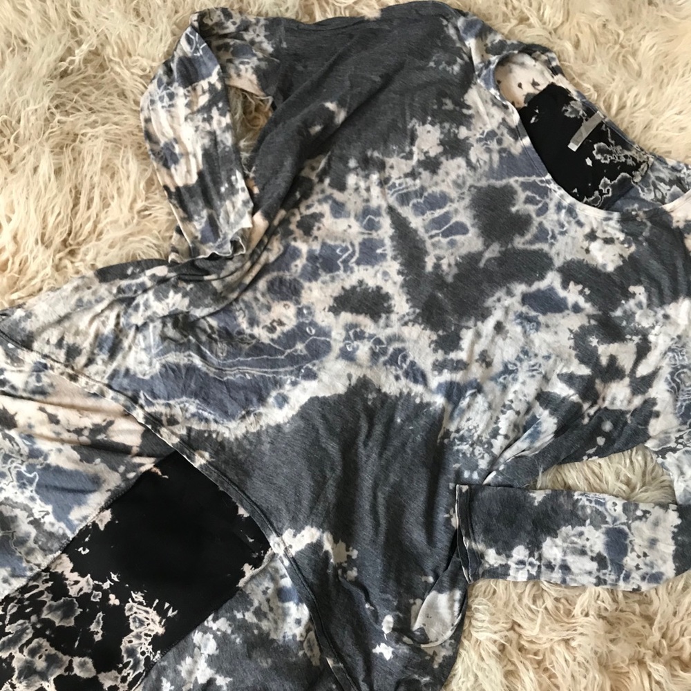 Mono B tie dye long sleeve shirt